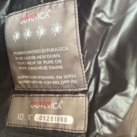 Duvetica Gray Hooded Puffer Jacket - Picture 6 of 11